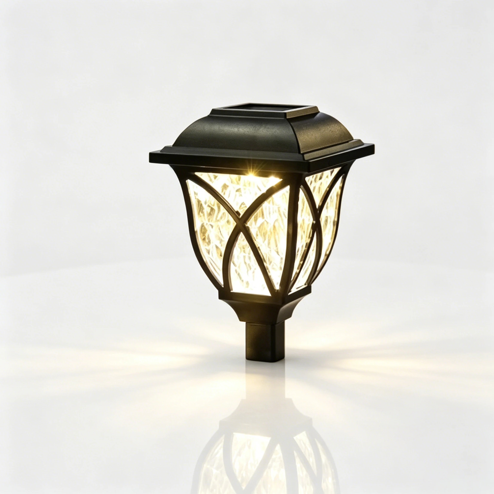 OEM Auto On/Off Warm White Glow Solar Pathway Lights Outdoor Decorative Waterproof LED Landscape Lights for Garden Lawn Walkway · image 6