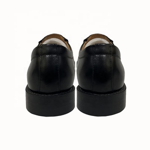Scarpe Casual formali da uomo classiche scarpe da sposa da sposa a tre articolazioni nere scarpe da sposa da uomo - Product Image 5