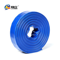 Tuyau d'arrosage plat en PVC pour l'industrie et l'agriculture, de 1'' à 16'' pouces, vente en gros ODM/OEM, 6 tuyaux d'irrigation de 30m/50m/100m