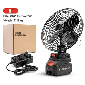 Ventilador Decorativo de 21V ABS+PC con Sensor de Movimiento, 60 mph, 500 CFM, Alimentado por Batería, Grado Industrial para Exteriores, Móvil PR-S-21 - Product Image 1
