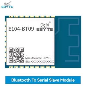 Módulo Esclavo de Puerto Serie Ebyte E104-BT09 150m con Protocolo BLE5.0, Tamaño Pequeño, Bajo Consumo de Energía, Transmisión BLE de 2.4GHz - Product Image 2