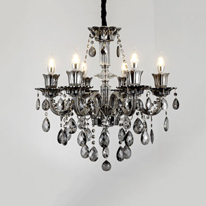 Lampadario in Cristallo Stile Europeo Moderno, Lampada a Sospensione Semplice ed Elegante per Caffè, Soggiorno e Decorazione Domestica - Product Image 2