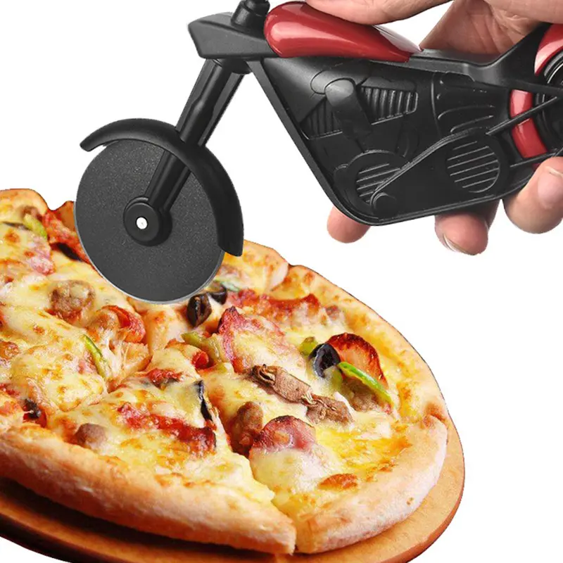 I prodotti più venduti vendita calda Food Grade Pizza Cutter Wheel Wheel Pizza Cutter personalizza Bike Pizza Cutter