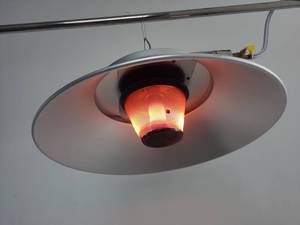 Nuevo Calentador Infrarrojo Radiante <span class=keywords><strong>de</strong></span> Alambre Galvanizado para Aves <span class=keywords><strong>de</strong></span> Corral, a Propano/GLP, 500mm <span class=keywords><strong>de</strong></span> Diámetro, Gran Potencia, Color Gris Plateado, 1 Año <span class=keywords><strong>de</strong></span> Garantía - Product Image 1