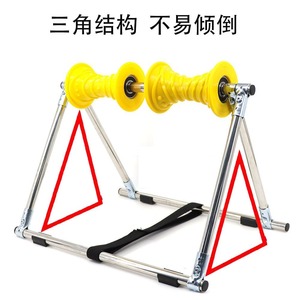 Masseur de jambes avec rouleaux circulaires en ABS jaune pour amincir les cuisses et les mollets, usage domestique - Product Image 3