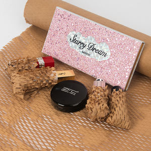 Relleno ambiental degradable, <span class=keywords><strong>espacio</strong></span> vacío, embalaje Kraft, papel de panal, fácil operación, máquina de llenado de vacío - Product Image 6