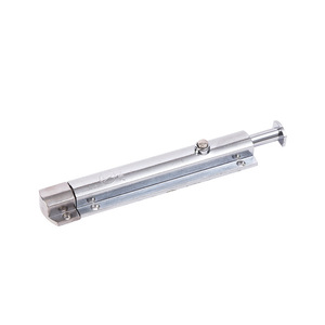 Cerradura de botón 406/506 de aleación de zinc, montaje en superficie, cierre automático con resorte para puertas de madera - Product Image 1