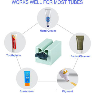 Toothpaste Squeezer Multifunctional Portable Tooth Paste Dispenser Facial Wash <b>Sunscreen</b> Hand Cream Dispenser Bathroom Supplies - Product Image 4