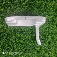 Tête de putter de golf personnalisée OEM avec logo, entièrement usinée CNC, en acier inoxydable sur mesure, avec shaft et grip