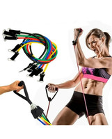 Conjunto de bandas de resistencia para ejercicio, bandas eléctricas para entrenamiento, gimnasio y estiramiento