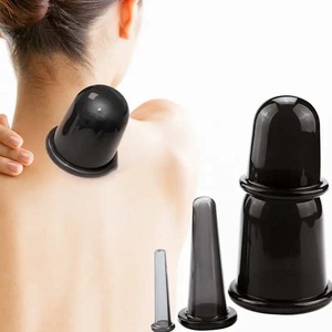 Outil de soin de la peau très vendu, ensemble de ventouses en silicone pour le massage facial et le dos - Product Image 4