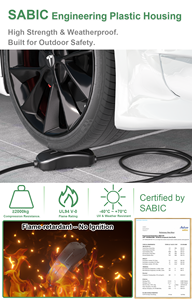 EV-lader 16A 3,5kW Type <span class=keywords><strong>2</strong></span> Draagbare EV-lader Type 1 SAE J1772 Laadstation Elektrische Voertuiglader App BT voor elektrische auto's - Product Image 5