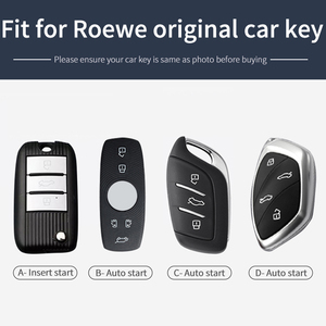 Mode Nieuwe Autosleutel Hoes Behuizing Houder Voor Roewe Rx5 Mg3 Mg5 Mg6 Mg 7 Mg Zs Gt G 350 360 750 W5 Accessoires Auto-Styling - Product Image 3