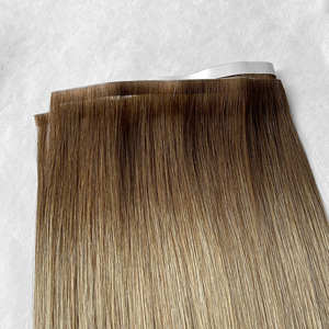 Extension Capelli Veri Russi con Tape Biadesivo Invisibile in PU Skin Weft Stile Europeo - Product Image 4