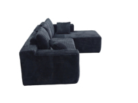 Canapé-lit modulaire en éponge haute élasticité sans structure, coussin moelleux du sol au plafond, canapé de loisirs confortable et sédentaire