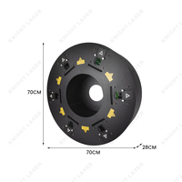 Laser de scène programmable Knight 12w Rgb pour intérieur, club, animation, danse