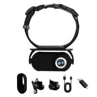 Cámara para Mascotas con Collar, Cámara de Acción Ligera de 0.96 Pulgadas, 1080P HD, Recargable, Gran Angular para Exteriores, Graba Video