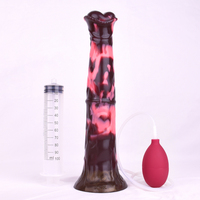 FAAK Dildo en silicone éjaculant, pénis fantaisie avec ventouse, jouet sexuel anal, jouet sexuel pour adultes pour femmes