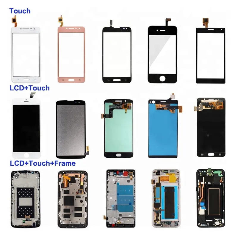 Phone Repairing Screen LCD Original OLED LCD Touch GlassためSamsung Galaxy S7 For Huawei Y7 2018