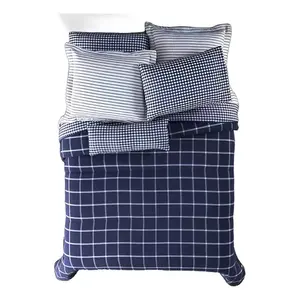 Edredón King Size Vianney Chicago de 2.75 M X 2.35 M, Acolchado, Reversible, de Microfibra - Product Image 4