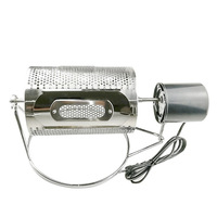 Grain de café électrique commercial d'acier inoxydable et machine de torréfaction de fruits secs 220V110V