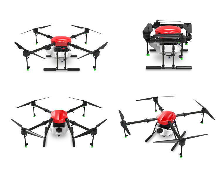 EFT E410S 10 л 10 кг сельскохозяйственный Дрон для распыления с системой питания X8 разветвитель семян гранул Квадрокоптер Дрон Рамка комплект