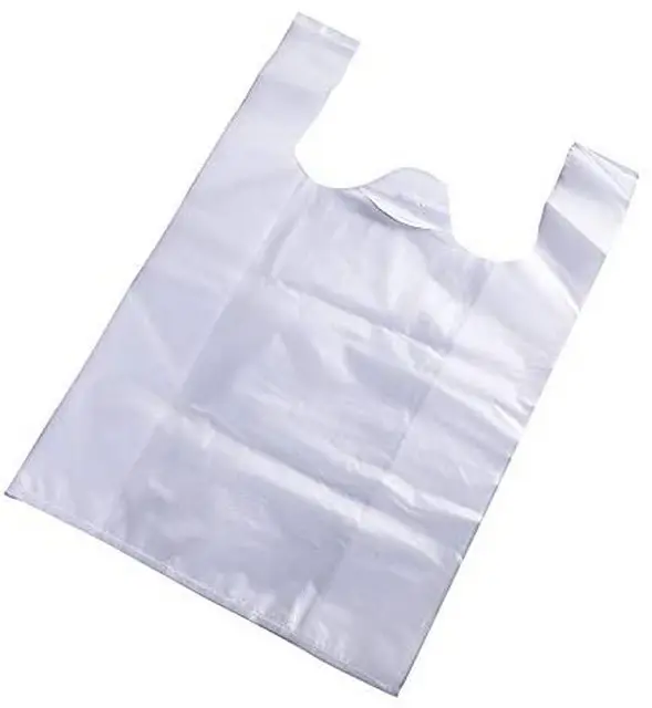 Bán buôn tùy chỉnh nhà máy nhà sản xuất T-Shirt nhựa Carrier Bag đối với siêu thị