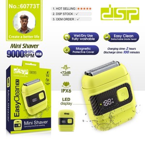 DSP Men Mini Reciprocating Electric <b>Shaver</b> IPX7 Waterproof Rechargeable 60773T <b>Face</b> Shaving - Product Image 4