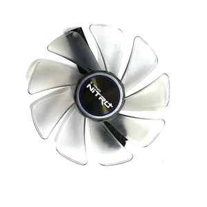 3 VENTILADORES 95MM 85MM FD10015M12D Enfriador GPU para <span class=keywords><strong>Sapphire</strong></span> <span class=keywords><strong>RX</strong></span> <span class=keywords><strong>5700</strong></span> <span class=keywords><strong>XT</strong></span> 8GB <span class=keywords><strong>NITRO</strong></span> + Ventilador de refrigeración de tarjeta gráfica de edición especial - Product Image 5
