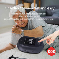 Montre connectée d'urgence pour personnes âgées, bracelet GPS 4G, rappel de prise de médicaments, alarme de chute, appel SOS, Android, étanche IP67