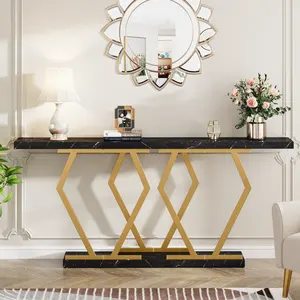 High Quality Stainless Steel Metal Hotel Home Indoor Console Tables For Home