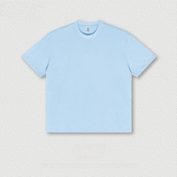 T-shirt unisexe en coton 100% 305 g/m², tricoté épais, personnalisable DTG, vente en gros, épaules tombantes, manches courtes, streetwear