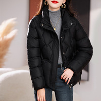 Nouvelle mode d'hiver, col montant rétro, coupe ample, décontractée, amincissante, manches longues, pour femmes