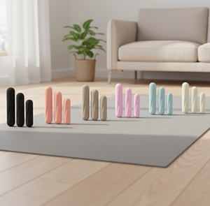 Çevre dostu özel Logo Pilates Yoga ev spor Fitness 1kg/1.5kg/2kg/2.5kg silikon <span class=keywords><strong>Dumbbells</strong></span> renkli kadın el ağırlıkları - Product Image 5