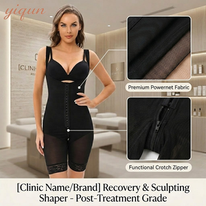 Fajas pour <span class=keywords><strong>femme</strong></span> post-chirurgie BBL grande taille, gaine amincissante, shapewear pour <span class=keywords><strong>femme</strong></span> - Product Image 1