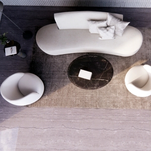 Dalles de pierre naturelle sur mesure pour projets hôteliers, marbre gris soleil du Pakistan, coupées sur mesure, pour revêtements de sol et murs. - Product Image 4