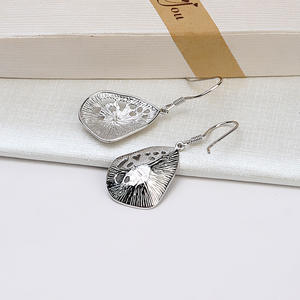 Boucles d'oreilles en argent S925 en forme de cuillère, boucles d'oreilles en forme de chaussure à talons hauts, perle, accessoires de bricolage, plateau vide, personnalisé, 1210 boucles d'oreilles en perles - Product Image 4