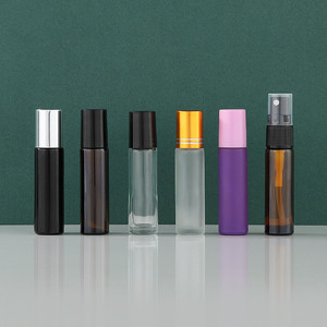 Mini Botella de Spray de Vidrio Portátil de Lujo de 10 ml, Atomizador de Perfume de Aluminio, Fácil de Transportar - Product Image 5
