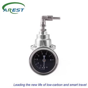 อุปกรณ์ปรับแต่งรถยนต์แบบข้ามพรมแดนวาล์วควบคุมแรงดันน้ำมันเชื้อเพลิงเทอร์โบชาร์จเจอร์พร้อมมิเตอร์แบบโทเมอิ - Product Image 6