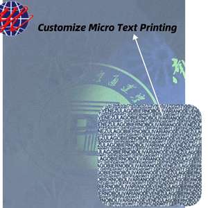 Papel <span class=keywords><strong>de</strong></span> hilo <span class=keywords><strong>de</strong></span> seguridad con logotipo personalizado <span class=keywords><strong>de</strong></span> la empresa (80-180 Gsm) para documentos oficiales notariados y legales - Product Image 4