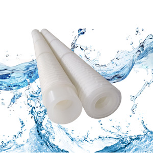 10-40 Inch <b>PTFE</b>/PES Membrane Pleated Water Filter Cartridge with Pump for Reverse Osmosis Deep Water Treatment 1 Year Warranty - Product Image 1