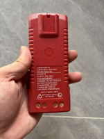 Batterie antidéflagrante ATEX Motorola NNTN7383A NNTN7383 rouge pour radio bidirectionnelle TETRA MTP850Ex MTP810Ex