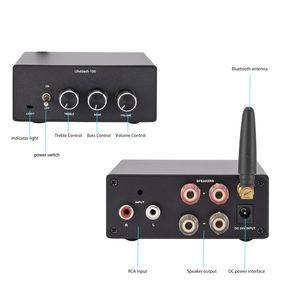 Puissance sonore <span class=keywords><strong>Bluetooth</strong></span> amplificateur HiFi 100W Mini Audio stéréo classe D <span class=keywords><strong>ampli</strong></span> basses aigus pour haut-parleurs - Product Image 3