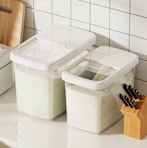 Haushalt Reisfass insektenschutz feuchtigkeitsschutz versiegelt Reiszylinder Katze und Hund Futter-Speicherbehälter Küche Nahrung-Speicherbox - Product Image 4