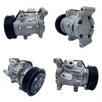 Nouveau Compresseur de Climatisation Automobile ZH Argenté Hilux Left Out 10S11C 12V Haute Efficacité et Faible Bruit Garantie 12 Mois