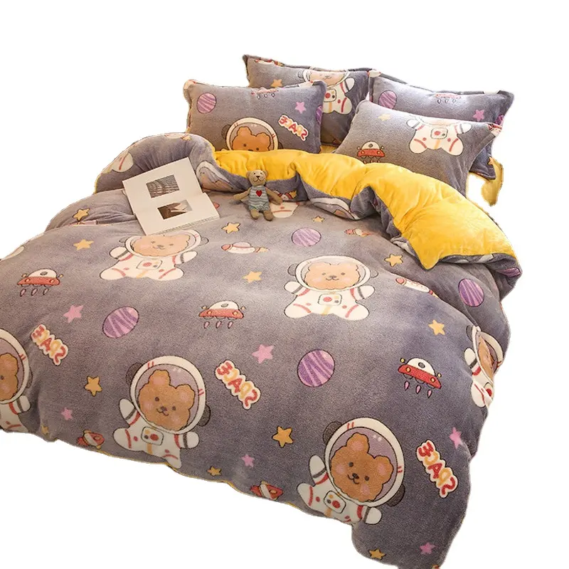 Modern Style Bedsheets Sets Bedding Linen Bedsheet Bedding Set Kids Comforter Sets Bedding