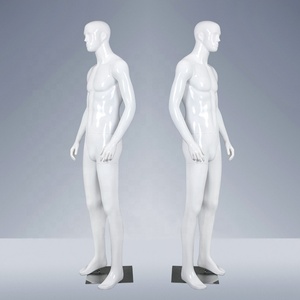 Wholesale Fiberglass <strong>Full</strong> <strong>Body</strong> Men <strong>Suit</strong> Muscle Male Mannequin Whole <strong>Body</strong> Dummy Standing White Man Mannequin for Luxury <strong>Suits</strong> - Product Image 3