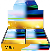 Coffret Cadeau M6a 30ème Anniversaire TCG Japonais : Boîte de Collection de Cartes Scellée et Présentoir de Boosters – Édition 30ème Anniversaire