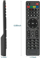 Control Remoto OEM ODM de Fábrica para Smart TV Box, Receptor Android MEGA Plus, Compatible con Personalización