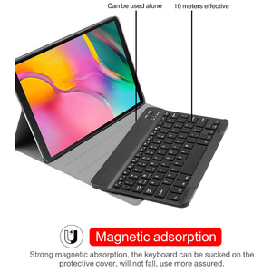 Bàn Phím Không Dây Bảo Vệ Thông Minh TPU Bìa PU Leather <span class=keywords><strong>Tablet</strong></span> Trường Hợp Đối Với Samsung Galaxy Tab Một 8.0 T290 T295 - Product Image 5